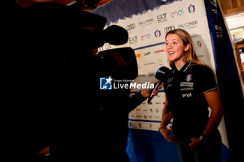 2024-10-25 - FIS Ski World Cup 2024-2025 -
Men’s Press conference Team Italia - Solden
Friday 25 October 2024
Giorgia Collomb (ITA) - ITALY TEAM PRESS CONFERENCE WORLD CUP - ALPINE SKIING - WINTER SPORTS