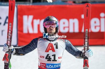 2024-10-27 - FIS Ski World Cup 2024-2025 - Men 's World Cup giant slalom Solden Saturday 27 October 2024 Pinheiro Lucas Braathen (BRA) - GIANTS SLALOM MEN WORLD CUP - ALPINE SKIING - WINTER SPORTS