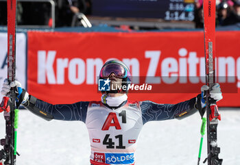 2024-10-27 - FIS Ski World Cup 2024-2025 - Men 's World Cup giant slalom Solden Saturday 27 October 2024 Pinheiro Lucas Braathen (BRA) - GIANTS SLALOM MEN WORLD CUP - ALPINE SKIING - WINTER SPORTS