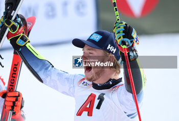 2024-10-27 - FIS Ski World Cup 2024-2025 - Men 's World Cup giant slalom Solden Saturday 27 October 2024 Third place: Mc Grath Atle Lie (NOR) - GIANTS SLALOM MEN WORLD CUP - ALPINE SKIING - WINTER SPORTS