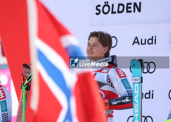 2024-10-27 - FIS Ski World Cup 2024-2025 - Men 's World Cup giant slalom Solden Saturday 27 October 2024 First place: Steen Olson Alexander (NOR) - GIANTS SLALOM MEN WORLD CUP - ALPINE SKIING - WINTER SPORTS