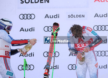 2024-10-27 - FIS Ski World Cup 2024-2025 - Men 's World Cup giant slalom Solden Saturday 27 October 2024 First place: Steen Olson Alexander (NOR) - GIANTS SLALOM MEN WORLD CUP - ALPINE SKIING - WINTER SPORTS