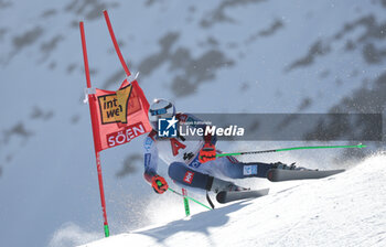 2024-10-27 - FIS Ski World Cup 2024-2025 - Men 's World Cup giant slalom Solden Saturday 27 October 2024 Second place: Henrik Kristoffersen (NOR) - GIANTS SLALOM MEN WORLD CUP - ALPINE SKIING - WINTER SPORTS