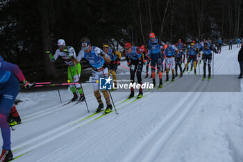 2024-01-28 - Morten Eide Pedersen (NOR) in action during the 51th Edition of Marcialonga of Fiemme and Fassa, on 28th January, 2024, Cavalese, Trento, Italy. - 51TH MARCIALONGA OF FIEMME AND FASSA - NORDIC SKIING - WINTER SPORTS