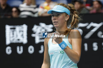 21/01/2024 - Magdalena Frech (POL) in action during their round four singles match against Coco Gauff (USA) - AUSTRALIAN OPEN - INTERNAZIONALI - TENNIS