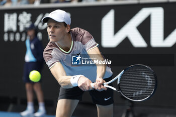 21/01/2024 - Jannik Sinner ( ITA) during their round four singles match againstKaren Khachanov - AUSTRALIAN OPEN - INTERNAZIONALI - TENNIS