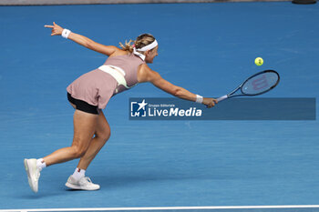 2024-01-22 - Victori Azarenka in action during their round four singles match against Dayana Yastremska UKR) - AUSTRALIAN OPEN - INTERNATIONALS - TENNIS