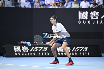 2024-01-18 - Lorenzo Sonego during the Australian Open AO 2024 Grand Slam tennis tournament on January 18, 2024 at Melbourne Park in Australia. Photo Victor Joly / DPPI - TENNIS - AUSTRALIAN OPEN 2024 - WEEK 1 - INTERNATIONALS - TENNIS