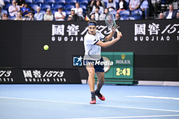 2024-01-18 - Lorenzo Sonego during the Australian Open AO 2024 Grand Slam tennis tournament on January 18, 2024 at Melbourne Park in Australia. Photo Victor Joly / DPPI - TENNIS - AUSTRALIAN OPEN 2024 - WEEK 1 - INTERNATIONALS - TENNIS