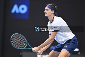 2024-01-18 - Lorenzo Sonego during the Australian Open AO 2024 Grand Slam tennis tournament on January 18, 2024 at Melbourne Park in Australia. Photo Victor Joly / DPPI - TENNIS - AUSTRALIAN OPEN 2024 - WEEK 1 - INTERNATIONALS - TENNIS