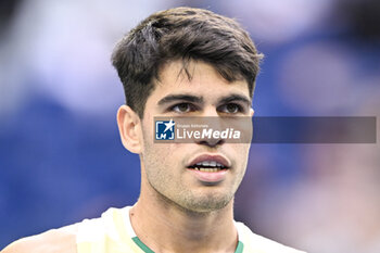 2024-01-18 - Carlos Alcaraz of Spain during the Australian Open AO 2024 Grand Slam tennis tournament on January 18, 2024 at Melbourne Park in Australia. Photo Victor Joly / DPPI - TENNIS - AUSTRALIAN OPEN 2024 - WEEK 1 - INTERNATIONALS - TENNIS