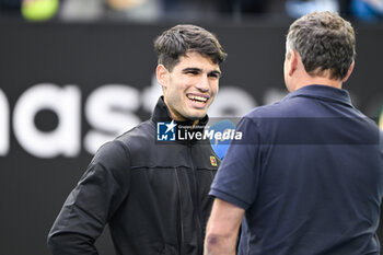 2024-01-18 - Carlos Alcaraz of Spain during the Australian Open AO 2024 Grand Slam tennis tournament on January 18, 2024 at Melbourne Park in Australia. Photo Victor Joly / DPPI - TENNIS - AUSTRALIAN OPEN 2024 - WEEK 1 - INTERNATIONALS - TENNIS