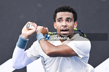 2024-01-18 - Arthur Fils of France during the Australian Open AO 2024 Grand Slam tennis tournament on January 18, 2024 at Melbourne Park in Australia. Photo Victor Joly / DPPI - TENNIS - AUSTRALIAN OPEN 2024 - WEEK 1 - INTERNATIONALS - TENNIS