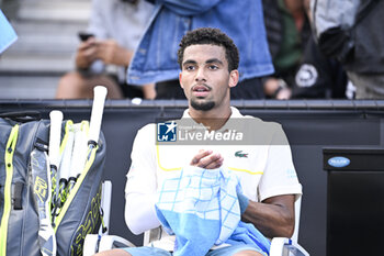 2024-01-18 - Arthur Fils of France during the Australian Open AO 2024 Grand Slam tennis tournament on January 18, 2024 at Melbourne Park in Australia. Photo Victor Joly / DPPI - TENNIS - AUSTRALIAN OPEN 2024 - WEEK 1 - INTERNATIONALS - TENNIS