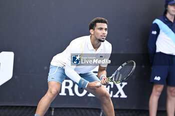 2024-01-18 - Arthur Fils of France during the Australian Open AO 2024 Grand Slam tennis tournament on January 18, 2024 at Melbourne Park in Australia. Photo Victor Joly / DPPI - TENNIS - AUSTRALIAN OPEN 2024 - WEEK 1 - INTERNATIONALS - TENNIS