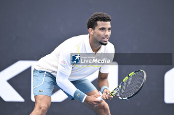 2024-01-18 - Arthur Fils of France during the Australian Open AO 2024 Grand Slam tennis tournament on January 18, 2024 at Melbourne Park in Australia. Photo Victor Joly / DPPI - TENNIS - AUSTRALIAN OPEN 2024 - WEEK 1 - INTERNATIONALS - TENNIS