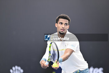 2024-01-18 - Arthur Fils of France during the Australian Open AO 2024 Grand Slam tennis tournament on January 18, 2024 at Melbourne Park in Australia. Photo Victor Joly / DPPI - TENNIS - AUSTRALIAN OPEN 2024 - WEEK 1 - INTERNATIONALS - TENNIS