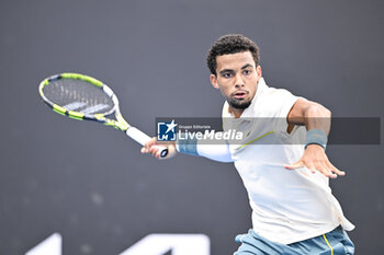 2024-01-18 - Arthur Fils of France during the Australian Open AO 2024 Grand Slam tennis tournament on January 18, 2024 at Melbourne Park in Australia. Photo Victor Joly / DPPI - TENNIS - AUSTRALIAN OPEN 2024 - WEEK 1 - INTERNATIONALS - TENNIS