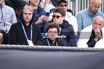 2024-01-18 - Sebastien Grosjean coach of Arthur Fils of France during the Australian Open AO 2024 Grand Slam tennis tournament on January 18, 2024 at Melbourne Park in Australia. Photo Victor Joly / DPPI - TENNIS - AUSTRALIAN OPEN 2024 - WEEK 1 - INTERNATIONALS - TENNIS