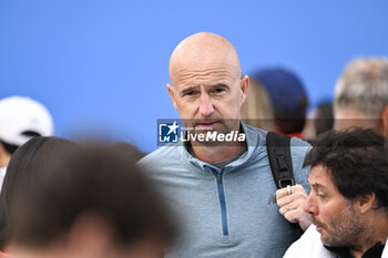 2024-01-18 - Ivan Ljubicic during the Australian Open AO 2024 Grand Slam tennis tournament on January 18, 2024 at Melbourne Park in Australia. Photo Victor Joly / DPPI - TENNIS - AUSTRALIAN OPEN 2024 - WEEK 1 - INTERNATIONALS - TENNIS