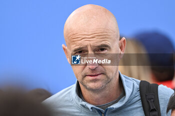 2024-01-18 - Ivan Ljubicic during the Australian Open AO 2024 Grand Slam tennis tournament on January 18, 2024 at Melbourne Park in Australia. Photo Victor Joly / DPPI - TENNIS - AUSTRALIAN OPEN 2024 - WEEK 1 - INTERNATIONALS - TENNIS