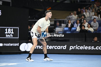 2024-01-18 - Thanasi Kokkinakis during the Australian Open AO 2024 Grand Slam tennis tournament on January 18, 2024 at Melbourne Park in Australia. Photo Victor Joly / DPPI - TENNIS - AUSTRALIAN OPEN 2024 - WEEK 1 - INTERNATIONALS - TENNIS