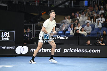 2024-01-18 - Thanasi Kokkinakis during the Australian Open AO 2024 Grand Slam tennis tournament on January 18, 2024 at Melbourne Park in Australia. Photo Victor Joly / DPPI - TENNIS - AUSTRALIAN OPEN 2024 - WEEK 1 - INTERNATIONALS - TENNIS