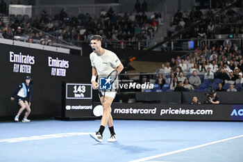 2024-01-18 - Thanasi Kokkinakis during the Australian Open AO 2024 Grand Slam tennis tournament on January 18, 2024 at Melbourne Park in Australia. Photo Victor Joly / DPPI - TENNIS - AUSTRALIAN OPEN 2024 - WEEK 1 - INTERNATIONALS - TENNIS