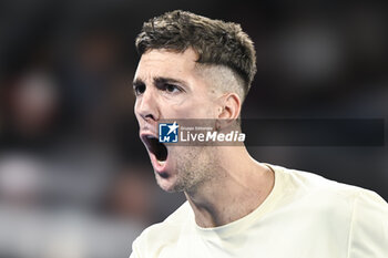 2024-01-18 - Thanasi Kokkinakis during the Australian Open AO 2024 Grand Slam tennis tournament on January 18, 2024 at Melbourne Park in Australia. Photo Victor Joly / DPPI - TENNIS - AUSTRALIAN OPEN 2024 - WEEK 1 - INTERNATIONALS - TENNIS