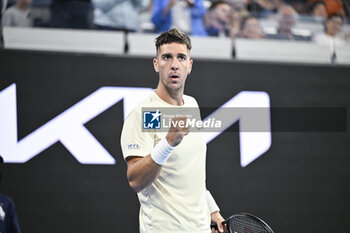 2024-01-18 - Thanasi Kokkinakis during the Australian Open AO 2024 Grand Slam tennis tournament on January 18, 2024 at Melbourne Park in Australia. Photo Victor Joly / DPPI - TENNIS - AUSTRALIAN OPEN 2024 - WEEK 1 - INTERNATIONALS - TENNIS