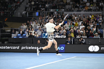 2024-01-18 - Thanasi Kokkinakis during the Australian Open AO 2024 Grand Slam tennis tournament on January 18, 2024 at Melbourne Park in Australia. Photo Victor Joly / DPPI - TENNIS - AUSTRALIAN OPEN 2024 - WEEK 1 - INTERNATIONALS - TENNIS