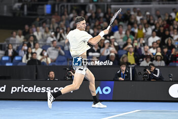 2024-01-18 - Thanasi Kokkinakis during the Australian Open AO 2024 Grand Slam tennis tournament on January 18, 2024 at Melbourne Park in Australia. Photo Victor Joly / DPPI - TENNIS - AUSTRALIAN OPEN 2024 - WEEK 1 - INTERNATIONALS - TENNIS