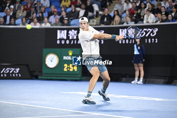 2024-01-18 - Holger Rune of Denmark during the Australian Open AO 2024 Grand Slam tennis tournament on January 18, 2024 at Melbourne Park in Australia. Photo Victor Joly / DPPI - TENNIS - AUSTRALIAN OPEN 2024 - WEEK 1 - INTERNATIONALS - TENNIS