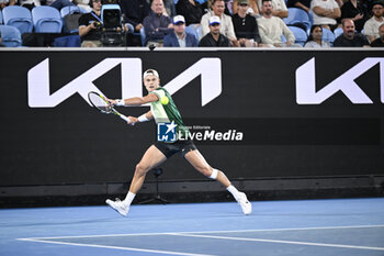 2024-01-18 - Holger Rune of Denmark during the Australian Open AO 2024 Grand Slam tennis tournament on January 18, 2024 at Melbourne Park in Australia. Photo Victor Joly / DPPI - TENNIS - AUSTRALIAN OPEN 2024 - WEEK 1 - INTERNATIONALS - TENNIS