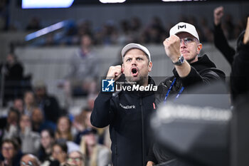 2024-01-18 - Severin Luthi coach of Holger Rune of Denmark during the Australian Open AO 2024 Grand Slam tennis tournament on January 18, 2024 at Melbourne Park in Australia. Photo Victor Joly / DPPI - TENNIS - AUSTRALIAN OPEN 2024 - WEEK 1 - INTERNATIONALS - TENNIS