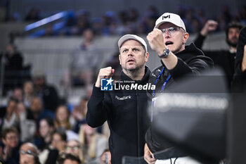 2024-01-18 - Severin Luthi coach of Holger Rune of Denmark during the Australian Open AO 2024 Grand Slam tennis tournament on January 18, 2024 at Melbourne Park in Australia. Photo Victor Joly / DPPI - TENNIS - AUSTRALIAN OPEN 2024 - WEEK 1 - INTERNATIONALS - TENNIS