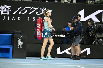 2024-01-18 - Elena Andreyevna Rybakina during the Australian Open AO 2024 Grand Slam tennis tournament on January 18, 2024 at Melbourne Park in Australia. Photo Victor Joly / DPPI - TENNIS - AUSTRALIAN OPEN 2024 - WEEK 1 - INTERNATIONALS - TENNIS