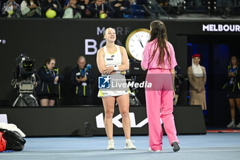 2024-01-18 - Anna Blinkova during the Australian Open AO 2024 Grand Slam tennis tournament on January 18, 2024 at Melbourne Park in Australia. Photo Victor Joly / DPPI - TENNIS - AUSTRALIAN OPEN 2024 - WEEK 1 - INTERNATIONALS - TENNIS