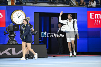 2024-01-18 - Daniil Medvedev during the Australian Open AO 2024 Grand Slam tennis tournament on January 18, 2024 at Melbourne Park in Australia. Photo Victor Joly / DPPI - TENNIS - AUSTRALIAN OPEN 2024 - WEEK 1 - INTERNATIONALS - TENNIS