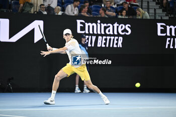 2024-01-18 - Emil Ruusuvuori of Finland during the Australian Open AO 2024 Grand Slam tennis tournament on January 18, 2024 at Melbourne Park in Australia. Photo Victor Joly / DPPI - TENNIS - AUSTRALIAN OPEN 2024 - WEEK 1 - INTERNATIONALS - TENNIS