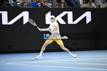 2024-01-18 - Emil Ruusuvuori of Finland during the Australian Open AO 2024 Grand Slam tennis tournament on January 18, 2024 at Melbourne Park in Australia. Photo Victor Joly / DPPI - TENNIS - AUSTRALIAN OPEN 2024 - WEEK 1 - INTERNATIONALS - TENNIS