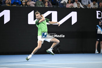 2024-01-18 - Daniil Medvedev during the Australian Open AO 2024 Grand Slam tennis tournament on January 18, 2024 at Melbourne Park in Australia. Photo Victor Joly / DPPI - TENNIS - AUSTRALIAN OPEN 2024 - WEEK 1 - INTERNATIONALS - TENNIS