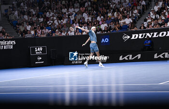 2024-01-20 - Grigor Dimitrov of Bulgaria during the Australian Open AO 2024 Grand Slam tennis tournament on January 20, 2024 at Melbourne Park in Australia. Photo Victor Joly / DPPI - TENNIS - AUSTRALIAN OPEN 2024 - WEEK 1 - INTERNATIONALS - TENNIS