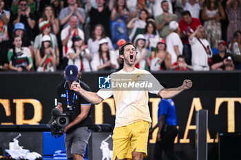 2024-01-20 - Nuno Borges of Portugal during the Australian Open AO 2024 Grand Slam tennis tournament on January 20, 2024 at Melbourne Park in Australia. Photo Victor Joly / DPPI - TENNIS - AUSTRALIAN OPEN 2024 - WEEK 1 - INTERNATIONALS - TENNIS