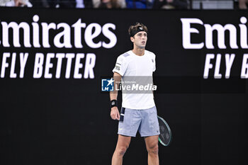 2024-01-19 - Tomas Martin Etcheverry during the Australian Open AO 2024 Grand Slam tennis tournament on January 19, 2024 at Melbourne Park in Australia. Photo Victor Joly / DPPI - TENNIS - AUSTRALIAN OPEN 2024 - WEEK 1 - INTERNATIONALS - TENNIS