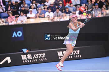 2024-01-19 - Magdalena Frech during the Australian Open AO 2024 Grand Slam tennis tournament on January 19, 2024 at Melbourne Park in Australia. Photo Victor Joly / DPPI - TENNIS - AUSTRALIAN OPEN 2024 - WEEK 1 - INTERNATIONALS - TENNIS