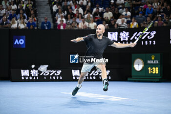 2024-01-21 - Adrian Mannarino of France during the Australian Open AO 2024 Grand Slam tennis tournament on January 21, 2024 at Melbourne Park in Australia. Photo Victor Joly / DPPI - TENNIS - AUSTRALIAN OPEN 2024 - WEEK 1 - INTERNATIONALS - TENNIS