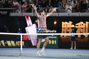 2024-01-21 - Taylor Fritz during the Australian Open AO 2024 Grand Slam tennis tournament on January 21, 2024 at Melbourne Park in Australia. Photo Victor Joly / DPPI - TENNIS - AUSTRALIAN OPEN 2024 - WEEK 1 - INTERNATIONALS - TENNIS