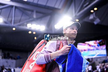 2024-01-21 - Jannik Sinner during the Australian Open AO 2024 Grand Slam tennis tournament on January 21, 2024 at Melbourne Park in Australia. Photo Victor Joly / DPPI - TENNIS - AUSTRALIAN OPEN 2024 - WEEK 1 - INTERNATIONALS - TENNIS