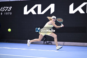 2024-01-21 - Mirra Andreeva of Russia during the Australian Open AO 2024 Grand Slam tennis tournament on January 21, 2024 at Melbourne Park in Australia. Photo Victor Joly / DPPI - TENNIS - AUSTRALIAN OPEN 2024 - WEEK 1 - INTERNATIONALS - TENNIS